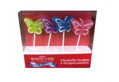Mason Cash Butterfly Candles x 4